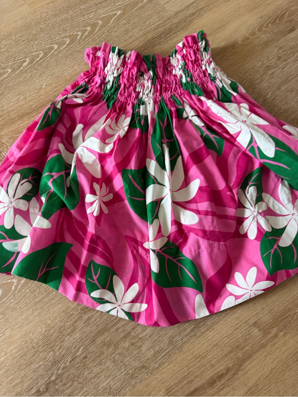 Girls Hula skirt approximately 19 inches in length
